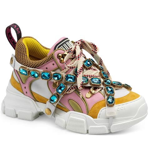 gucci sneakers 2018 women& 39|Gucci bedazzled sneakers.